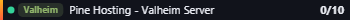 Small server banner