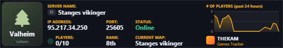 Classic server banner