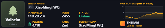 Classic server banner