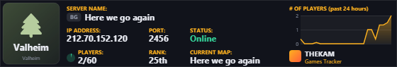 Classic server banner