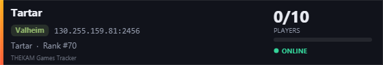 Server banner
