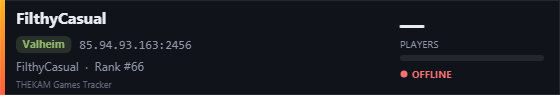 Server banner