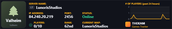 Classic server banner