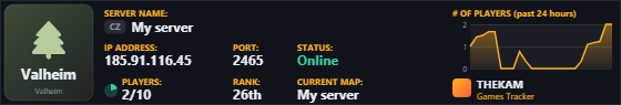 Classic server banner