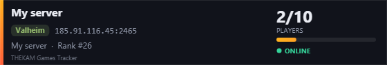 Server banner