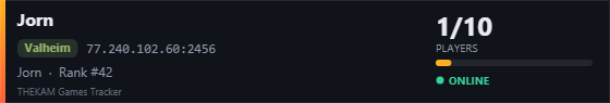 Server banner