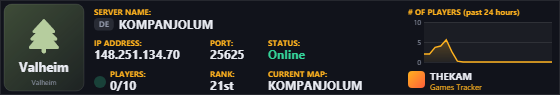 Classic server banner