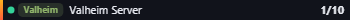 Small server banner