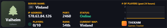 Classic server banner