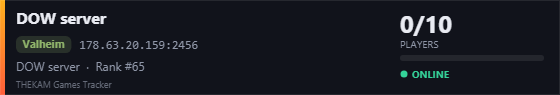 Server banner