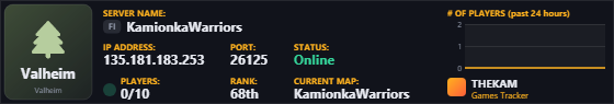 Classic server banner