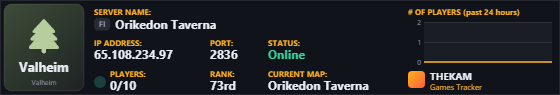 Classic server banner