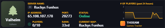 Classic server banner