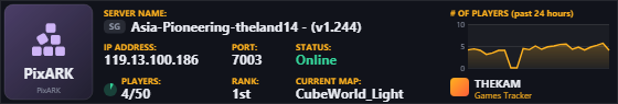 Classic server banner