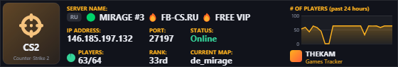 Classic server banner