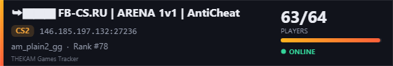 Server banner