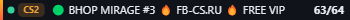 Small server banner