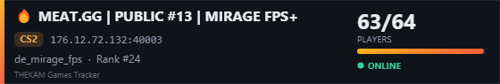 Server banner
