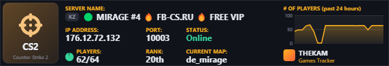 Classic server banner