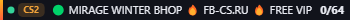 Small server banner