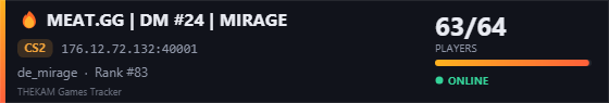 Server banner