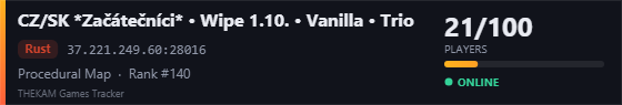 Server banner