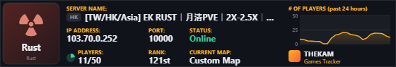 Classic server banner