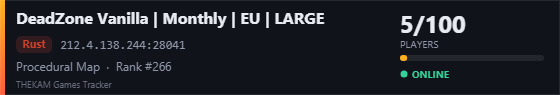 Server banner