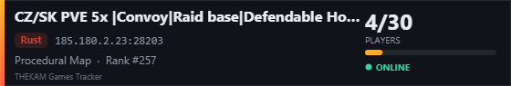 Server banner
