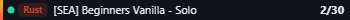 Small server banner