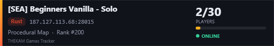 Server banner