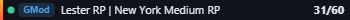 Small server banner