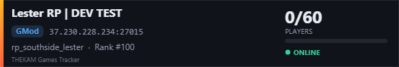Server banner
