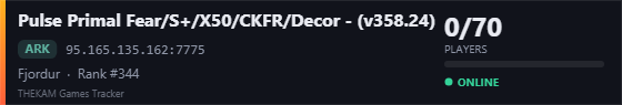 Server banner