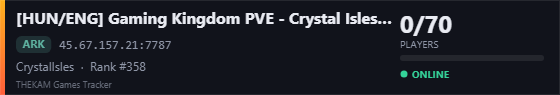 Server banner