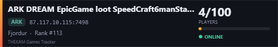 Server banner