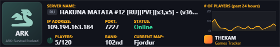Classic server banner