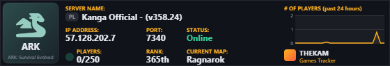 Classic server banner