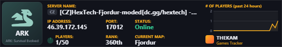 Classic server banner