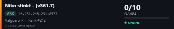 Server banner
