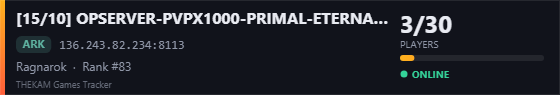 Server banner
