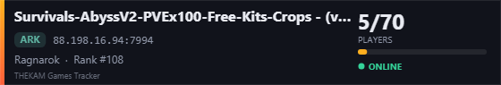 Server banner