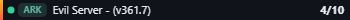 Small server banner