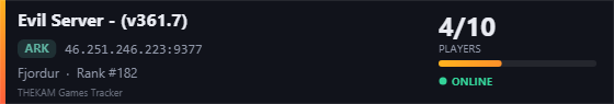 Server banner