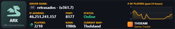 Classic server banner