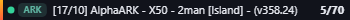 Small server banner