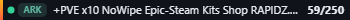 Small server banner
