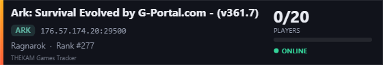 Server banner