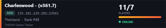 Server banner