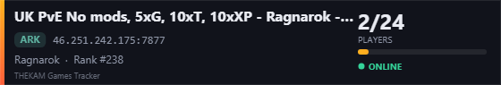 Server banner